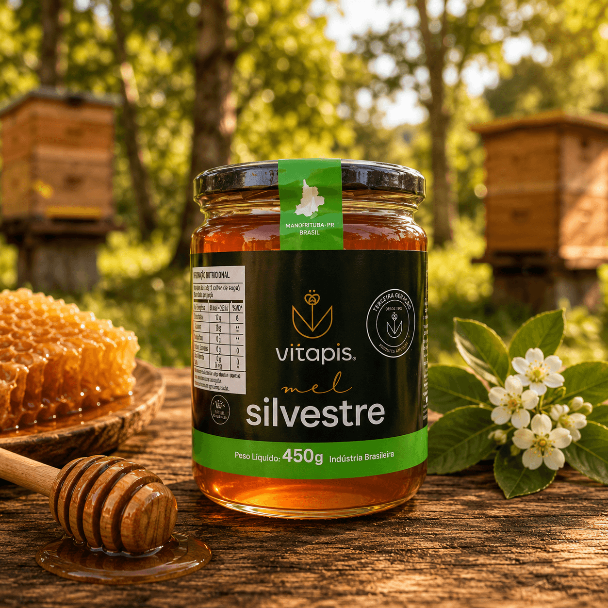 Mel Silvestre 450g